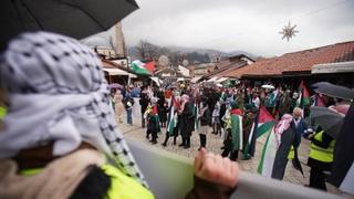 Video / U Sarajevu održan novi skup podrške narodu Palestine