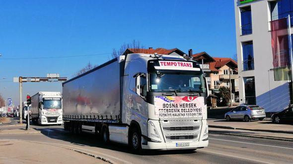 Kamioni krenuli u Tursku - Avaz