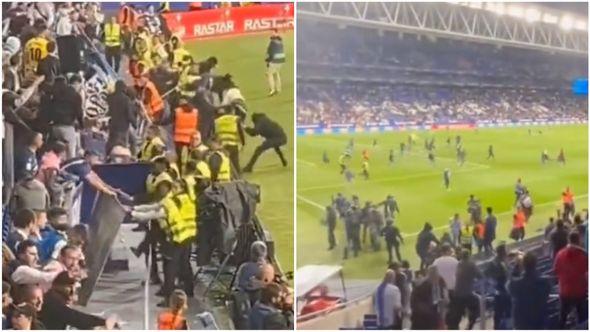 Novi snimak incidenta na stadionu Espanjola - Avaz