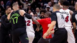 Video / Žestoka tučnjava košarkaša Majamija i Nju Orleansa