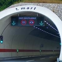 Zatvorena desna cijev tunela 1. mart u smjeru Zenica-Sarajevo