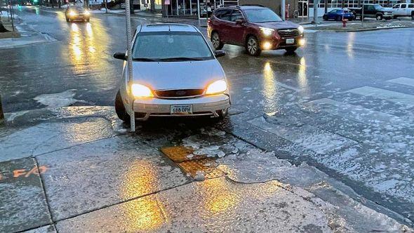 Led prekrio ulice - Avaz