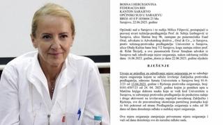 Objavljujemo dokument: Zašto je odloženo poništenje doktorata Sebiji Izetbegović
