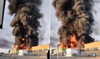 Panika u Italiji: Izbio požar u hemijskoj fabrici