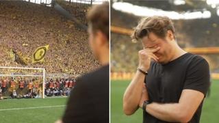 Emotivne scene u Dortmundu: Bosanac je stao pred "Žuti zid" i zaplakao zbog izgubljene titule