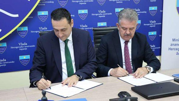 Ugovor će se potpisati u zgradi Vlade Hercegovačko-neretvanskog kantona - Avaz