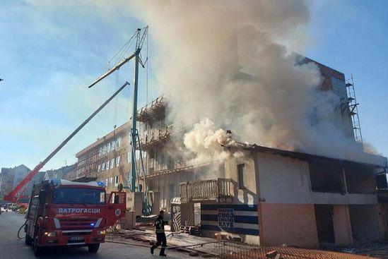 Požar u Istočnom Sarajevu - Avaz