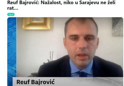 Bajrović: Žali što niko neće da ratuje - Avaz