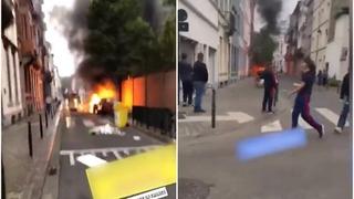 Video / Neredi u Briselu, policija i vatrogasci na nogama 