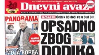 U dvobroju "Dnevnog avaza" čitajte: Opsadno zbog Dodika