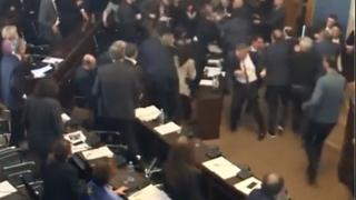 Tučnjava u gruzijskom parlamentu: Sijevale pesnice