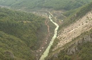 Gradnja hidroelektrane kod Uloga zamutila vodu, ugrožen život u Neretvi