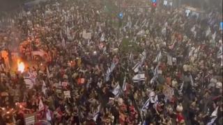 Hiljade Izraelaca na ulicama: Traže ostavku premijera Netanjahua zbog rata u Gazi