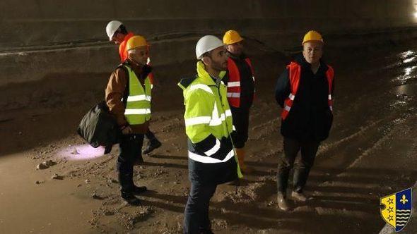 Premijer BPK Goražde Edin Ćulov posjetio je danas gradilište tunela „Hranjen“  - Avaz