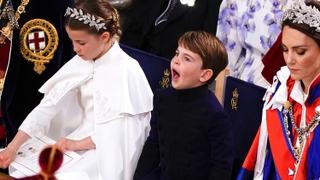 Princu Luisu nije bilo zabavno na krunidbi djeda Čarlsa: Od dosade zijevao