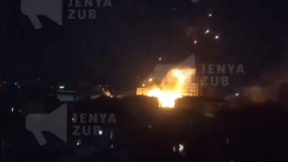 Dvije rakete pogodile su tokom noći hotel - Avaz