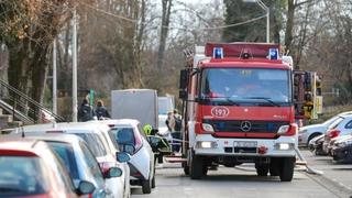Požar i eksplozija na zapadu Zagreba: Čovjek se od šoka onesvijestio