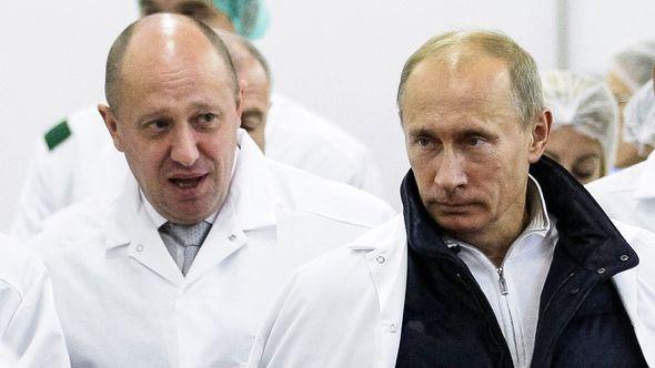 Jevgenij Prigožin i Vladimir Putin - Avaz