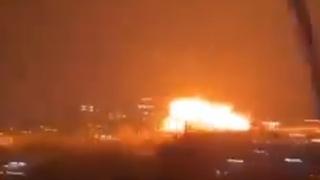 Žestok napad na Krim: Odjekivale eksplozije, požar na više lokacija