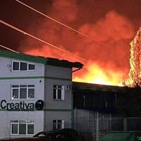 Požar u Bihaću: Gori hala fabrike "Creativa"