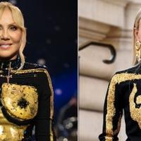 Decentnija verzija zlatne haljine Lepe Brene nosi se na pariškim ulicama
