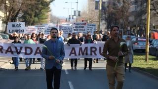 Završena protestna šetnja za Amru Kahrimanović: Ispred MUP-a TK uzvikivali "Napolje, napolje"
