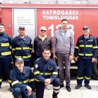 Tomislavgrad: Vatrogasci vježbom obilježili dan svog sveca zaštitnika - svetog Florijana