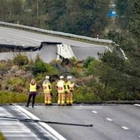 U Švedskoj se urušio dio autoputa: Tri osobe povrijeđene, odron zahvatio desetak automobila