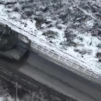 Američki tenk Abrams viđen oko Avdejevke