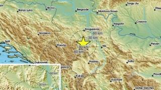 Zemljotres jutros pogodio Srbiju