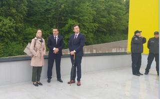 Premijer Uk i ministrica Softić-  Kadenić posjetili gradilište pritvorskog kompleksa na Igmanu