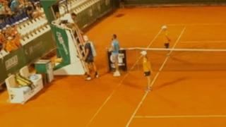 Video / Džumhur brutalno izvrijeđao mladog hrvatskog tenisera: Odvratan si, ološu mali