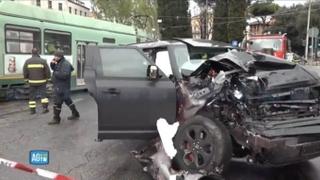 Nogometaš Lazije jutros imao saobraćajnu nesreću: Sudario se sa tramvajem