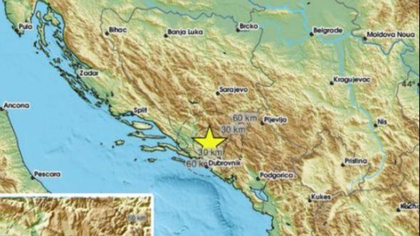 Zemljotres se osjetio u Bileći - Avaz