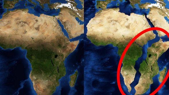 Naučnici su otkrili da je pukotina, poznata kao Istočnoafrički rov, trenutno duga oko 55 kilometara - Avaz