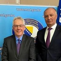 Ambasador Marfi s Helezom: Razgovarali o jačanju Oružanih snaga BiH