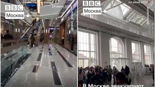 BBC Rusija objavljuje snimke evakuacije javnih zgrada u Moskvi