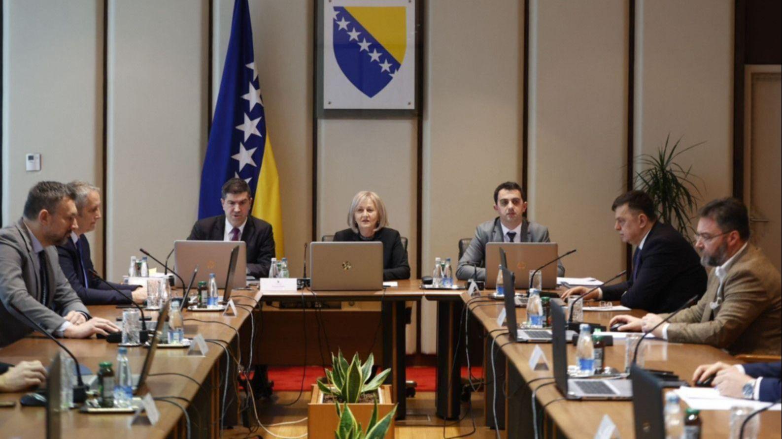 Vijeće ministara BiH zasjeda danas: Brojne teme na stolu 