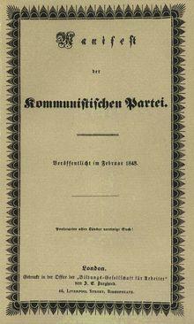 "Manifest komunističke partije"  - Avaz