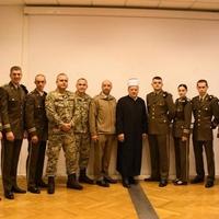Delegacija Vojnog muftijstva posjetila pripadnike OS BiH koji se školuju na vojnoj akademiji u Zagrebu