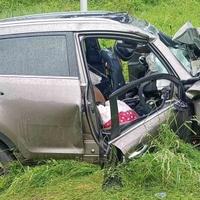 Uznemirujuće: Automobil u kojem su poginule dvije osobe u udesu kod Žepča je smrskan