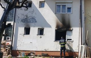 Gorjela kuća u Bratuncu: Nema povrijeđenih osoba