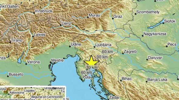 Zemljotres pogodio Rijeku - Avaz