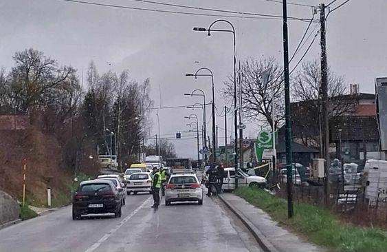 Policija na mjestu nesreće u Rajlovcu - Avaz
