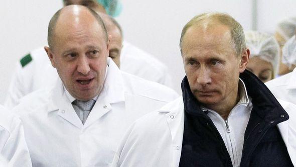 Jevgenij Prigožin i Vladimir Putin - Avaz