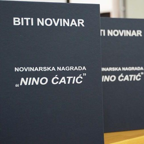 Raspisan Konkurs za dodjelu novinarske nagrade "Nino Ćatić"