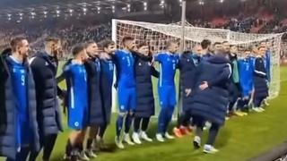 Edin Džeko na zanimljiv način proslavio pobjedu protiv Islanda
