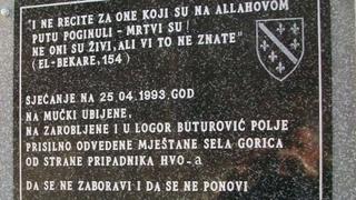 30. godišnjica zločina u Gorici i logoru Buturović Polje kod Konjica