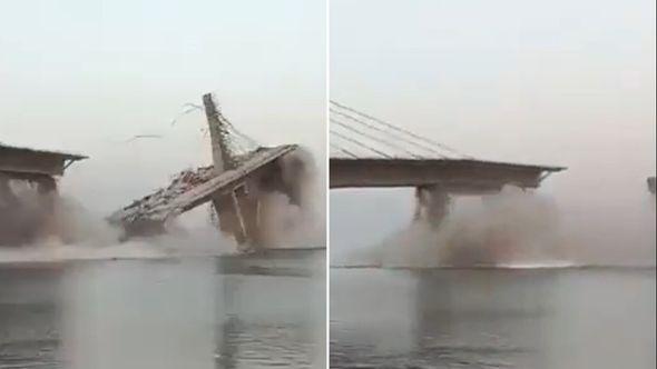 U Indiji se srušio most vrijedan  208 miliona dolara - Avaz