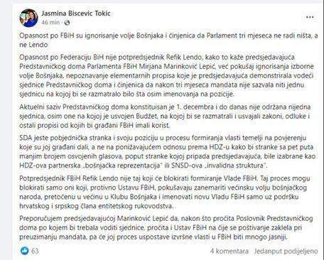 Jasmina Biščević Tokić - Avaz